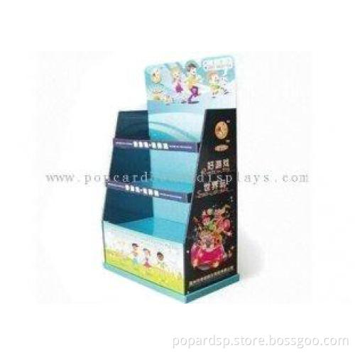 Corrugated Cardboard Display Pop Floor Displays for Toys EN